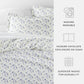 Blossoms Patterned Duvet Cover Set