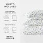 Blossoms Patterned Duvet Cover Set