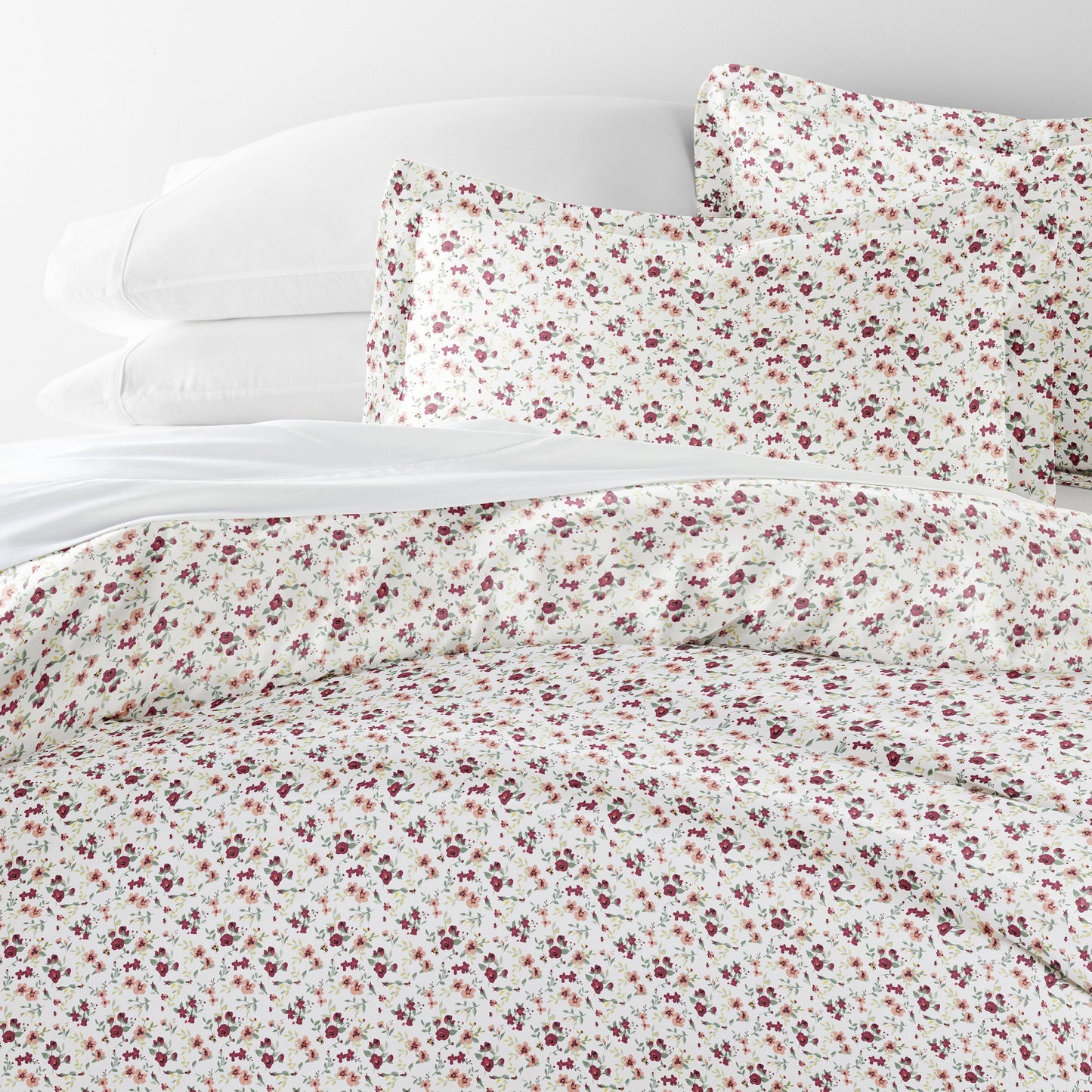 Blossoms Patterned Duvet Cover Set