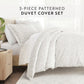 Coarse Paisley Patterned Duvet Cover Set