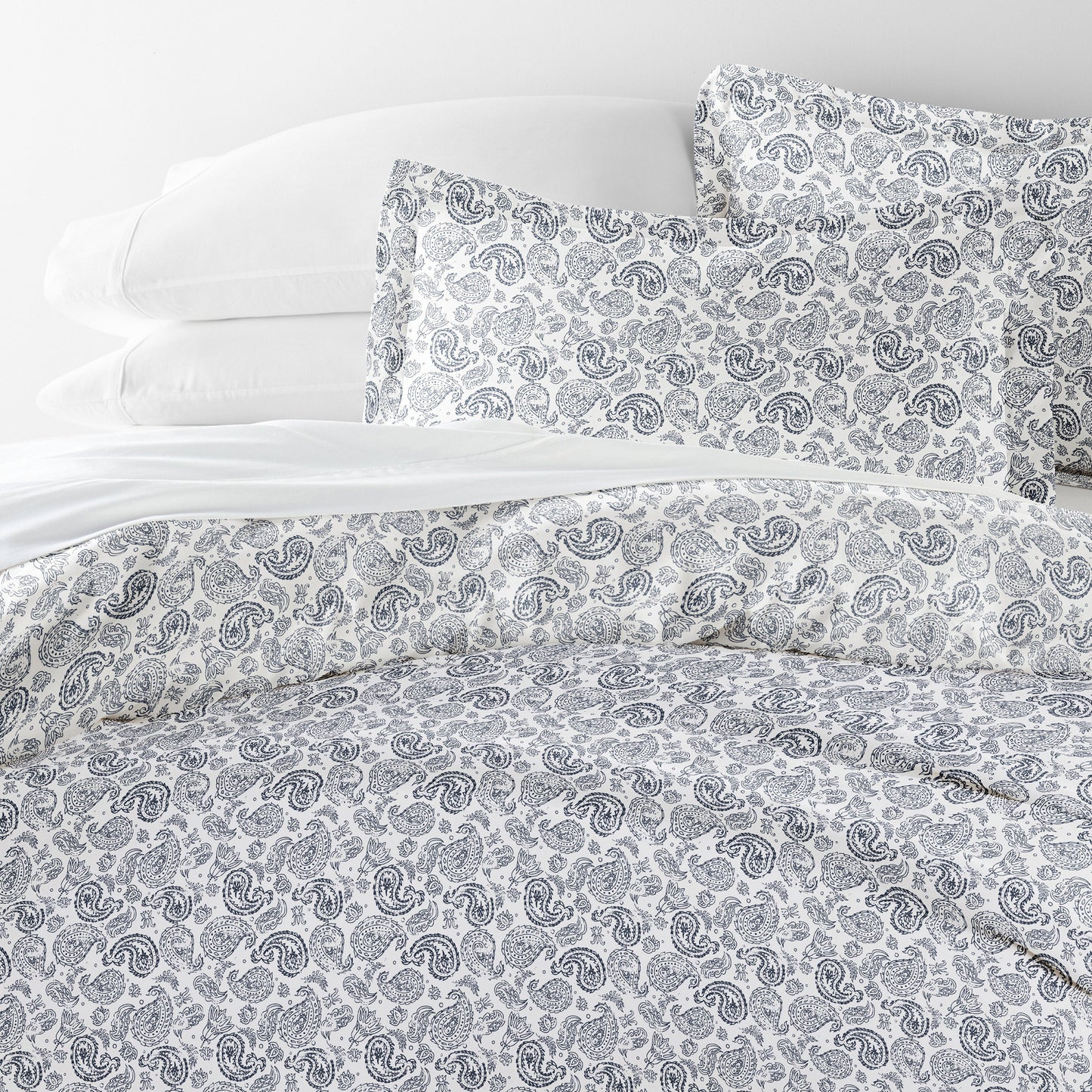 Coarse Paisley Patterned Duvet Cover Set