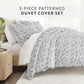 Coarse Paisley Patterned Duvet Cover Set