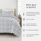 Coarse Paisley Patterned Duvet Cover Set