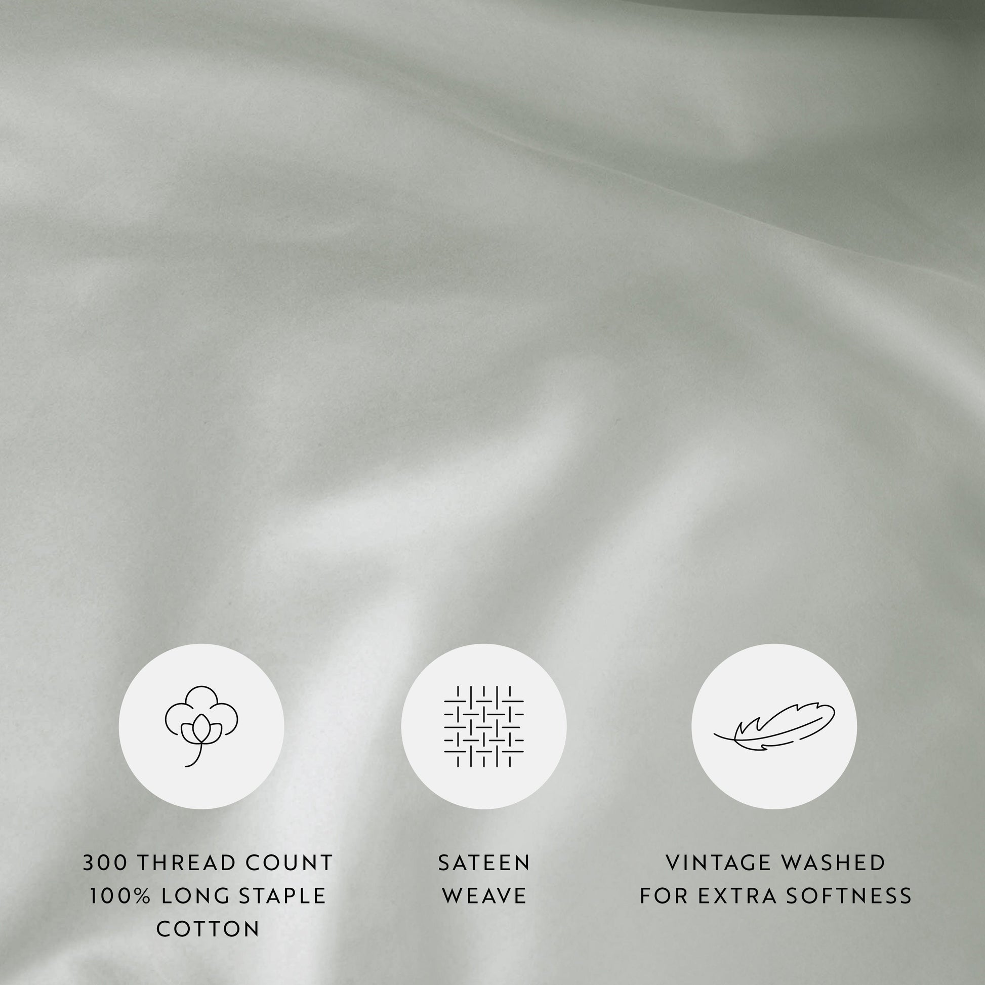 100% Long Staple Cotton Duvet Cover Set