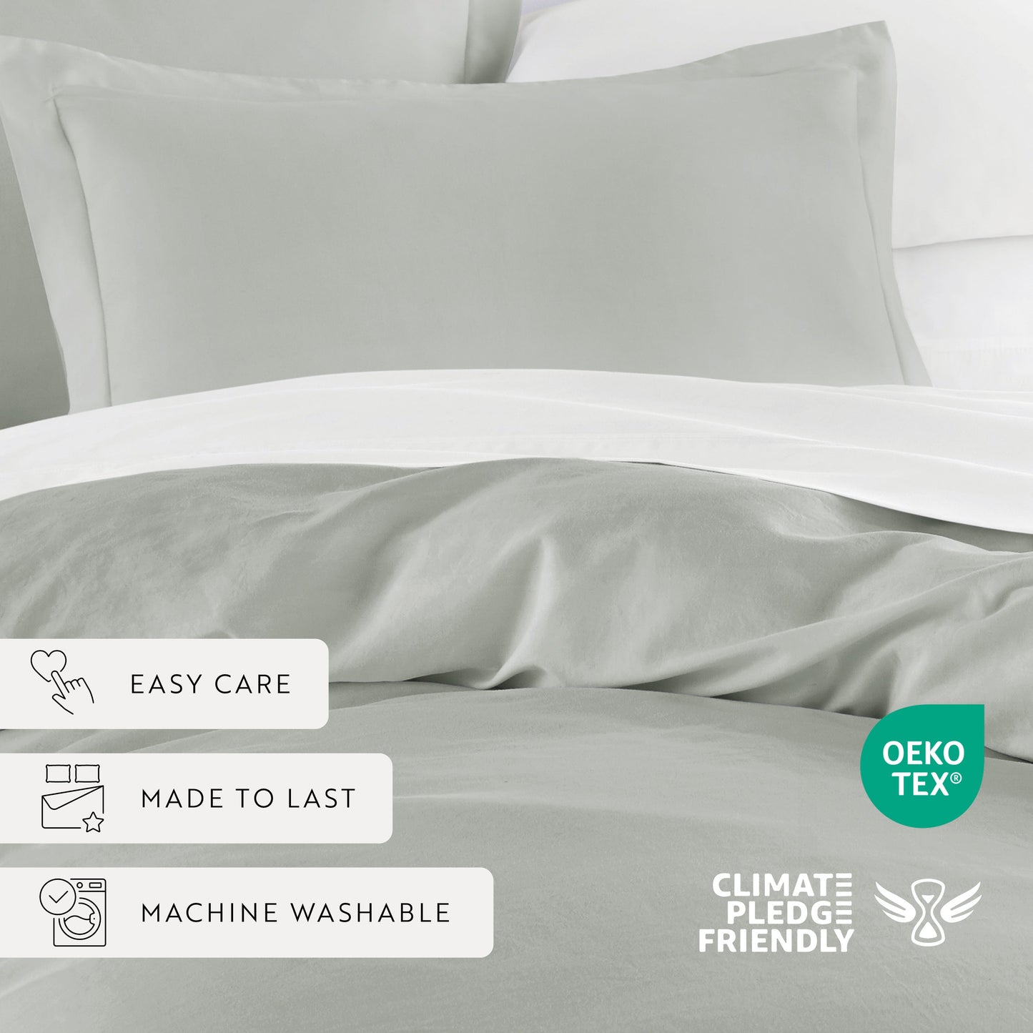 100% Long Staple Cotton Duvet Cover Set