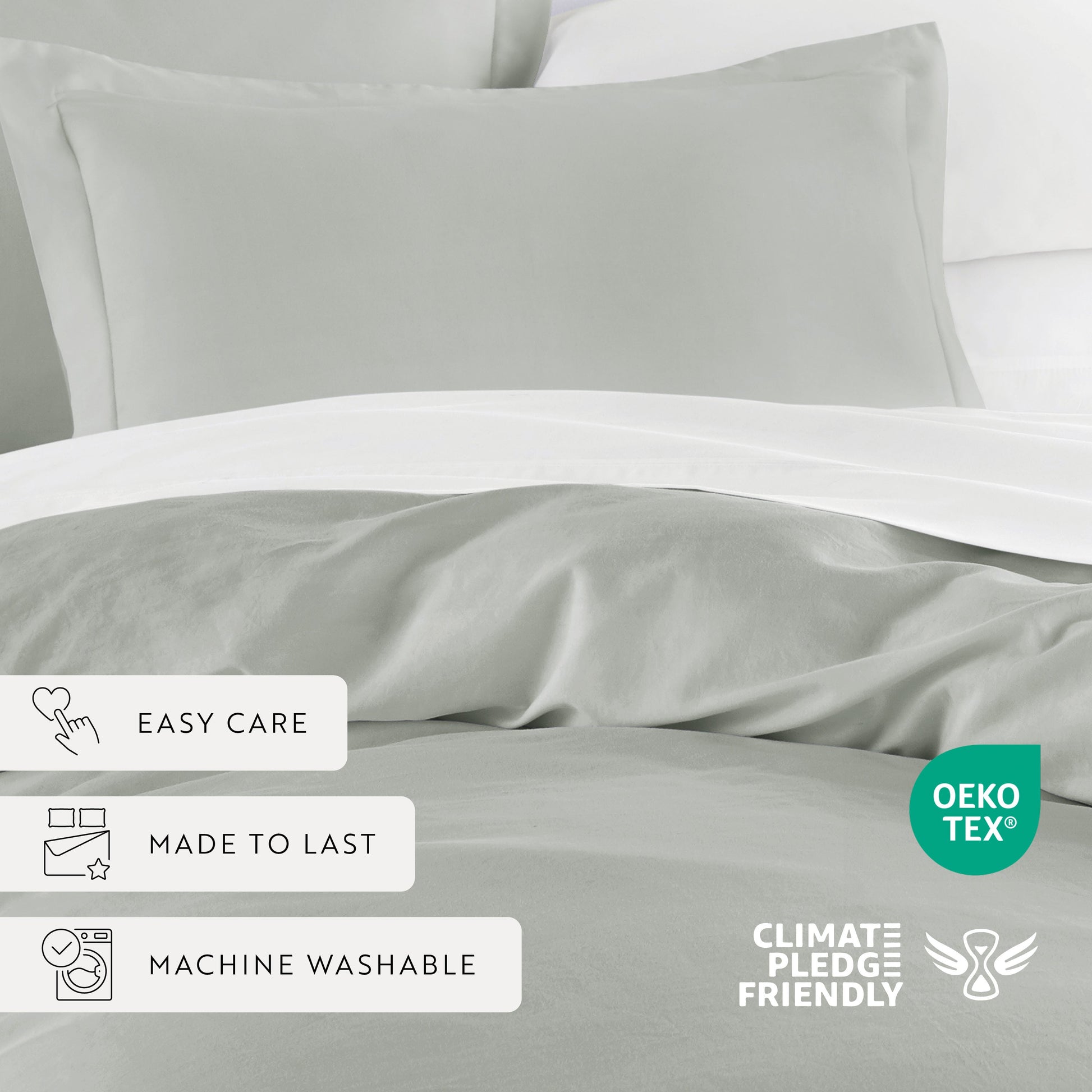 100% Long Staple Cotton Duvet Cover Set