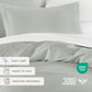 100% Long Staple Cotton Duvet Cover Set