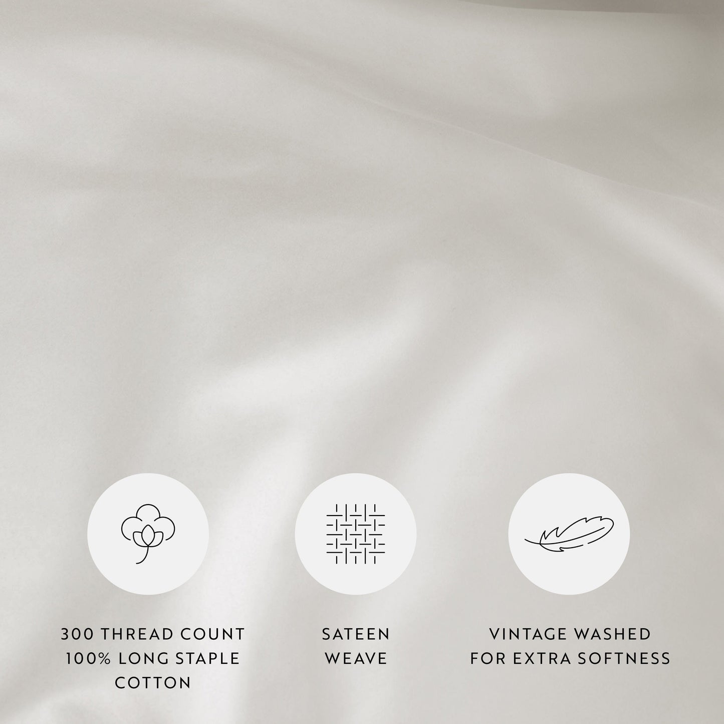 100% Long Staple Cotton Duvet Cover Set