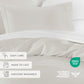 100% Long Staple Cotton Duvet Cover Set