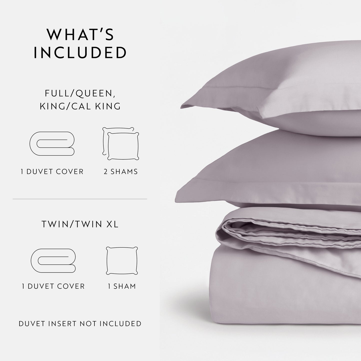 100% Long Staple Cotton Duvet Cover Set