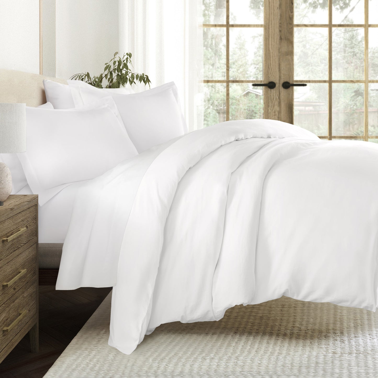 100% Long Staple Cotton Duvet Cover Set