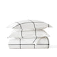 Grid Patterned Duvet Cover Set
