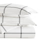 Grid Patterned Duvet Cover Set