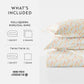 Fall Foliage Patterned Duvet Cover Set