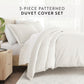 Lights in Blue Patterned Duvet Cover Set