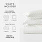 Lights in Blue Patterned Duvet Cover Set