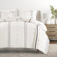 Natural Geo Lines Patterned Duvet Cover Set