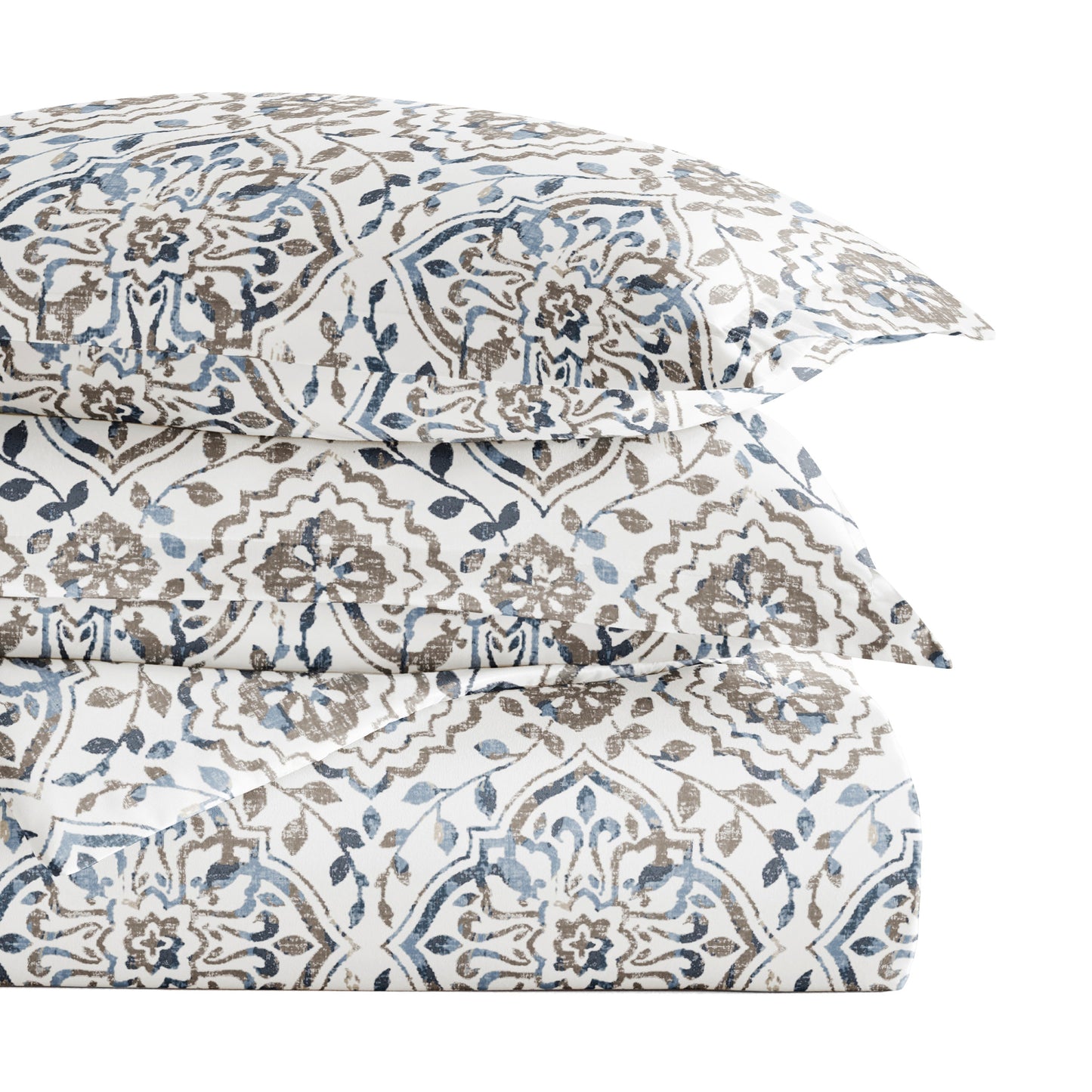 Oasis Patterned Duvet Cover Set