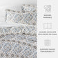 Oasis Patterned Duvet Cover Set