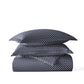 Quatrefoil Patterned Duvet Cover Set