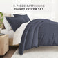 Quatrefoil Patterned Duvet Cover Set