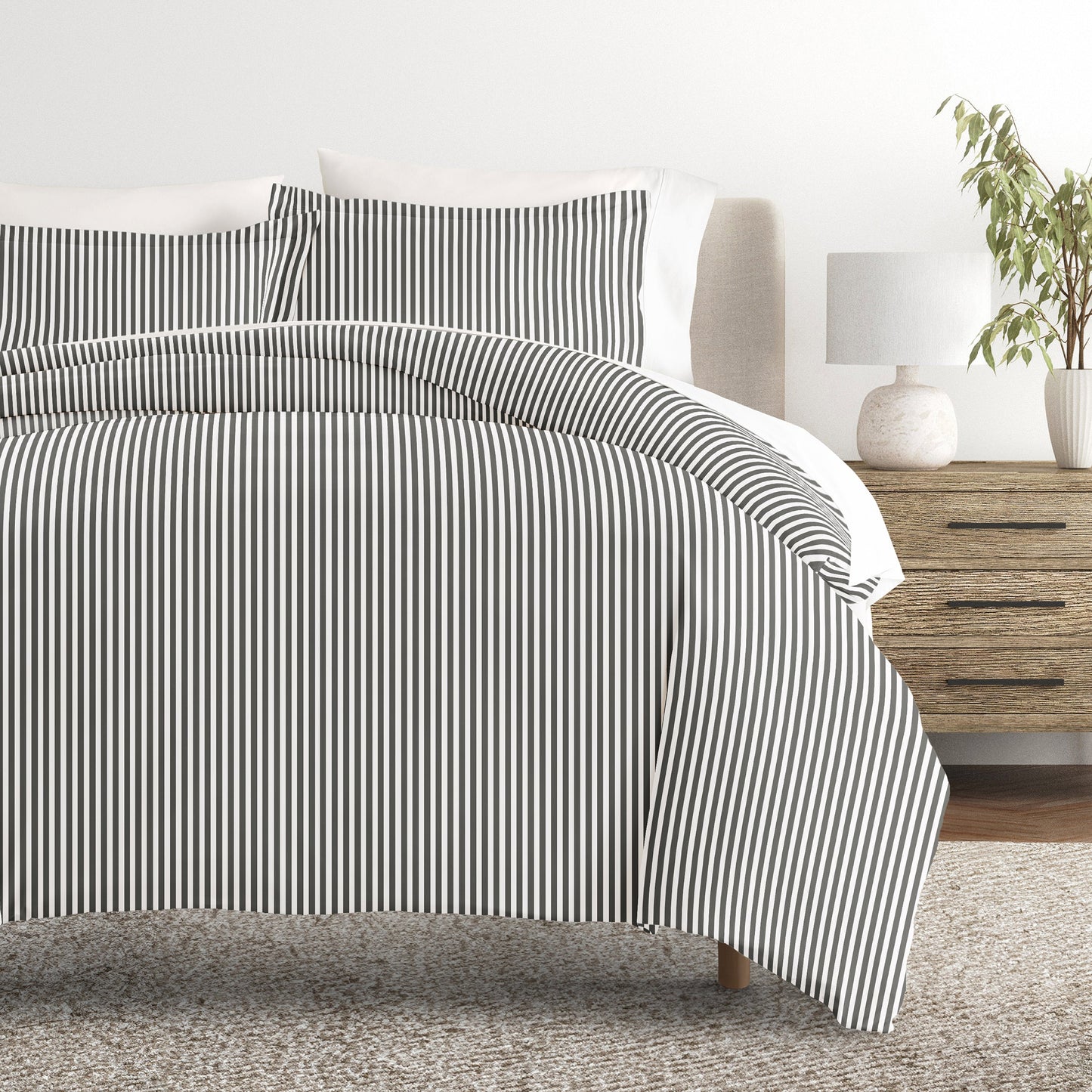 Ribbon Patterned Duvet Cover Set