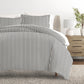 Ribbon Patterned Duvet Cover Set