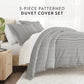 Ribbon Patterned Duvet Cover Set