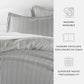 Ribbon Patterned Duvet Cover Set