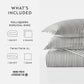 Ribbon Patterned Duvet Cover Set