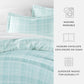 Thatch Patterned Duvet Cover Set