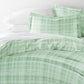 Thatch Patterned Duvet Cover Set