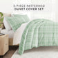 Thatch Patterned Duvet Cover Set