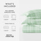 Thatch Patterned Duvet Cover Set