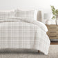 Thatch Patterned Duvet Cover Set
