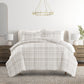 Thatch Patterned Duvet Cover Set