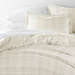Thatch Patterned Duvet Cover Set