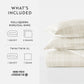 Thatch Patterned Duvet Cover Set