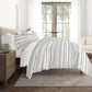 Geo Threads Patterned Duvet Cover Set