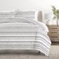 Geo Threads Patterned Duvet Cover Set