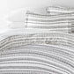 Geo Threads Patterned Duvet Cover Set