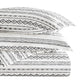 Geo Threads Patterned Duvet Cover Set