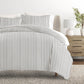 Vertical Dreams Patterned Duvet Cover Set