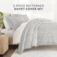Vertical Dreams Patterned Duvet Cover Set