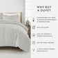 Vertical Dreams Patterned Duvet Cover Set