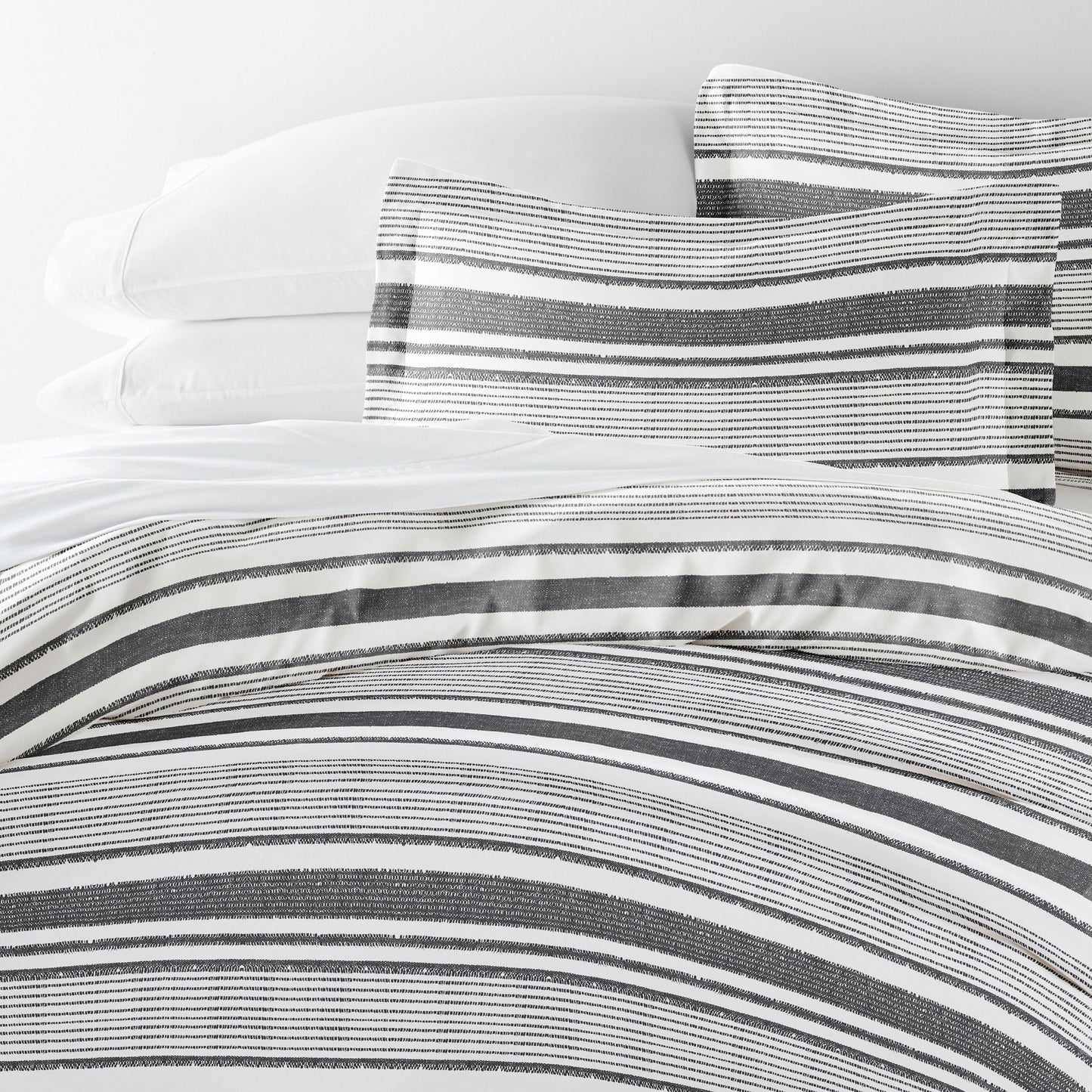 Vintage Stripes Patterned Duvet Cover Set