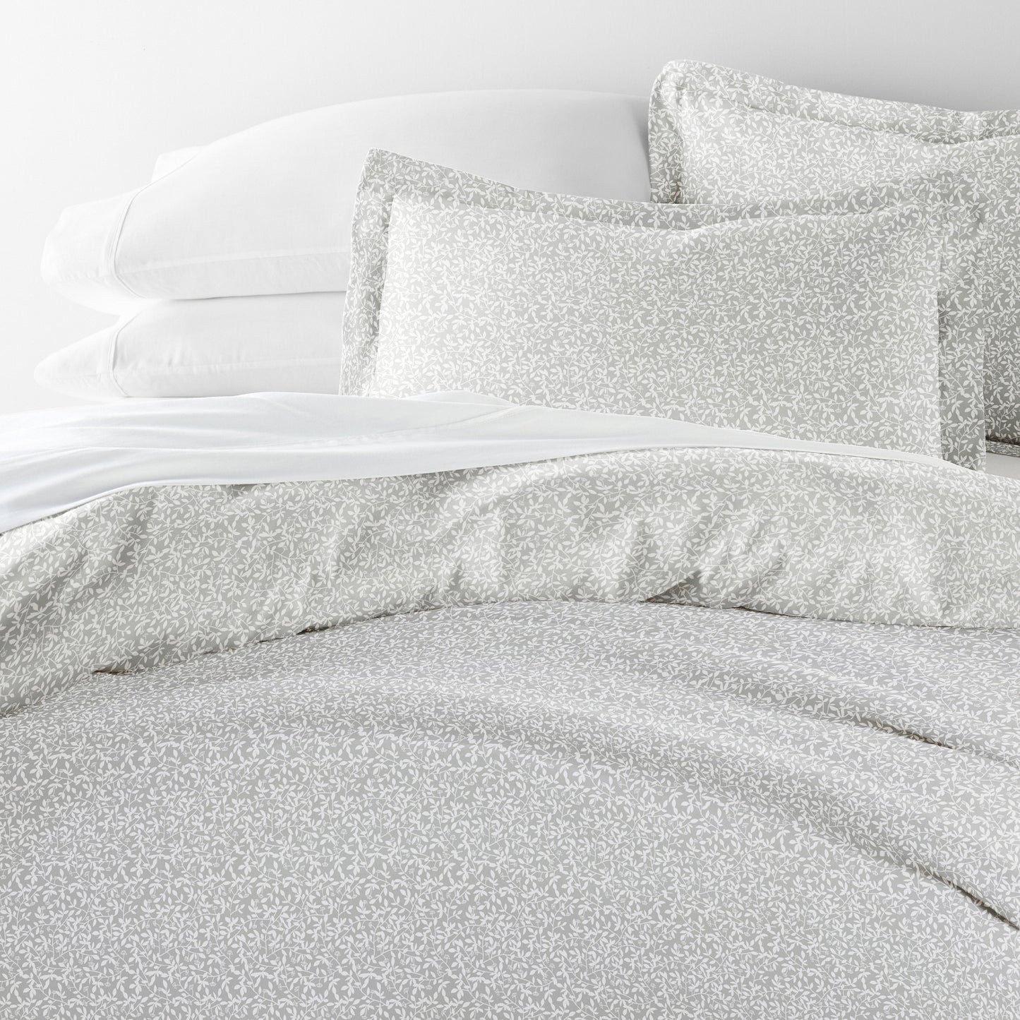 Vine Trellis Patterned Duvet Cover Set