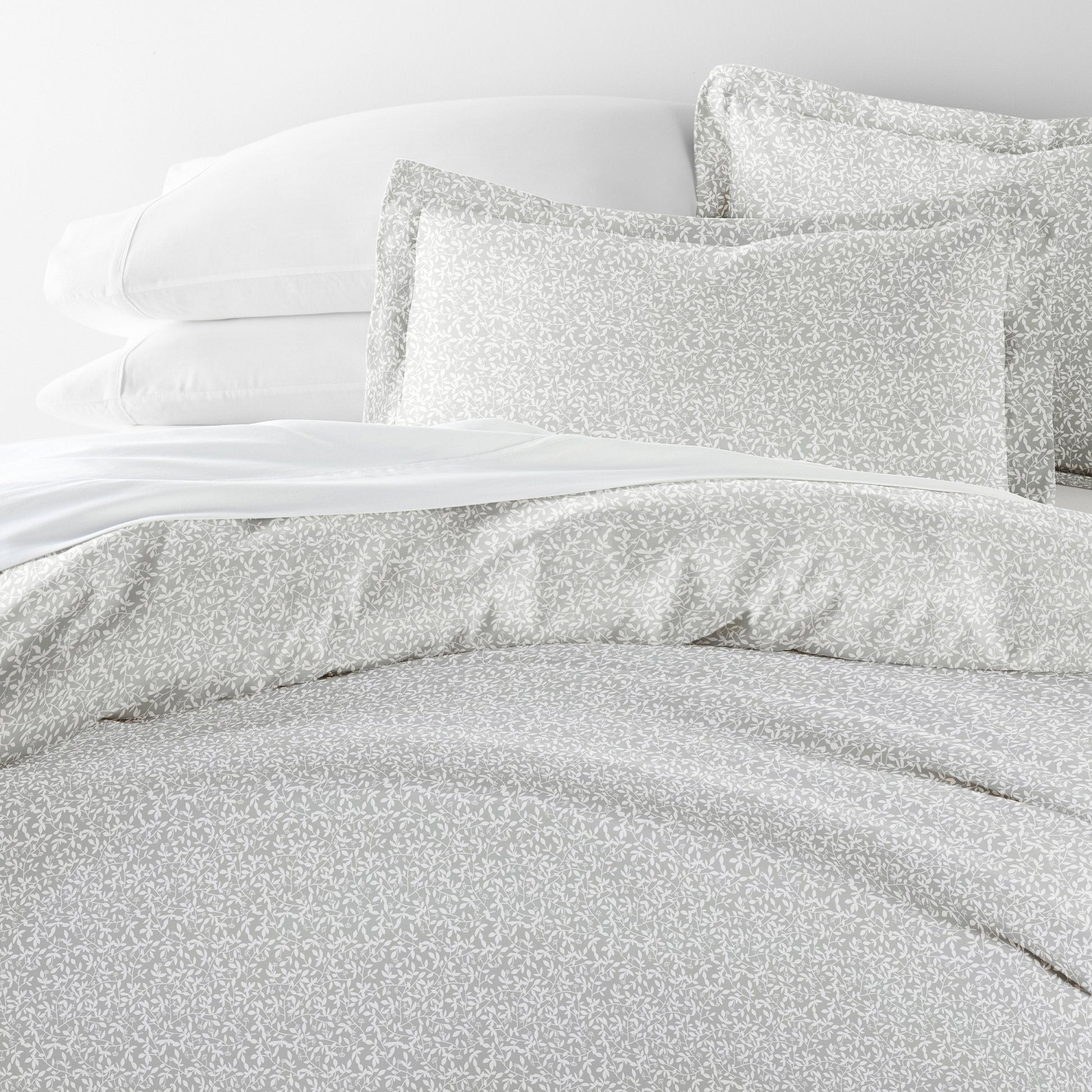 Vine Trellis Patterned Duvet Cover Set