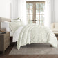 Weathered Floral Patterned Duvet Cover Set