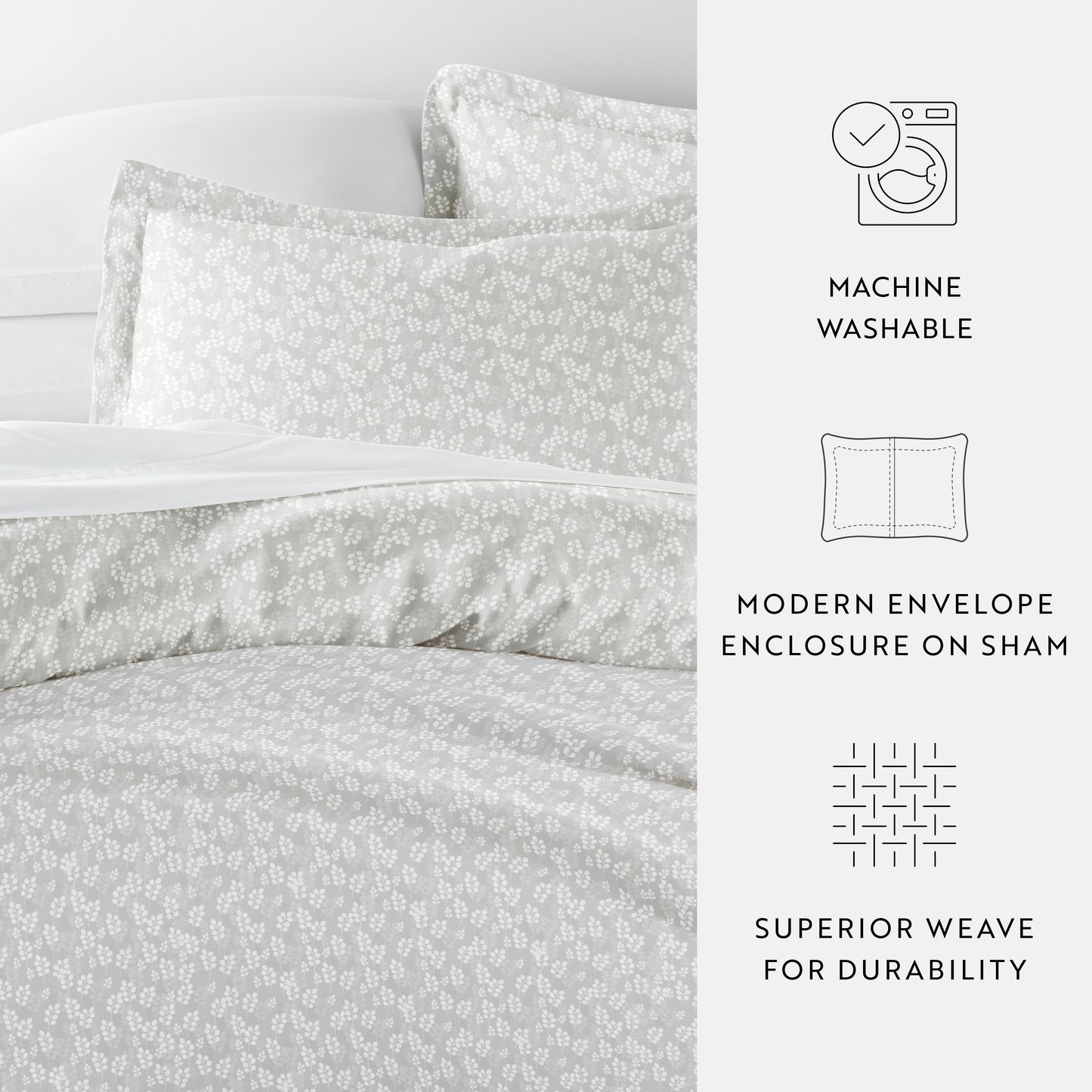 Wheatfield Patterned Duvet Cover Set